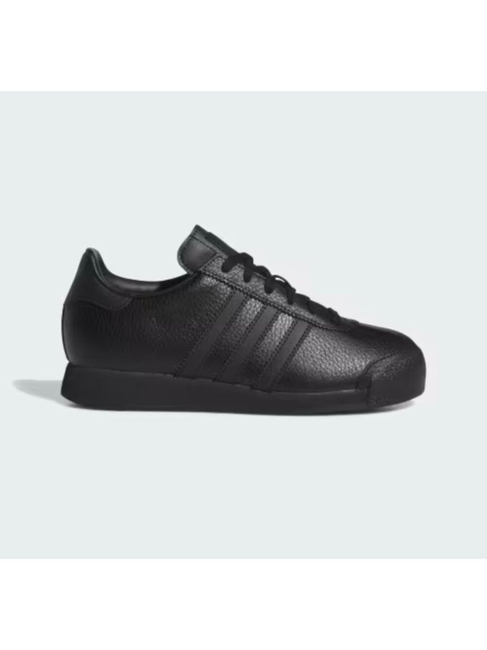 Originals Samoa sneakers in a "Triple Black" colorway big kids size 7
